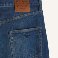 MAISON KITSUNE x KURO SELVEDGE VOYAGE DENIM PANTS