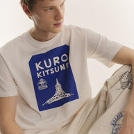 MAISON KITSUNE x KURO TOKYO-PARIS CROSSROADS VINTAGE WASH TEE