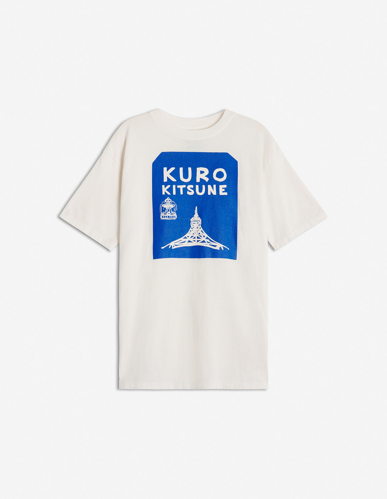 MAISON KITSUNE x KURO TOKYO-PARIS CROSSROADS VINTAGE WASH TEE