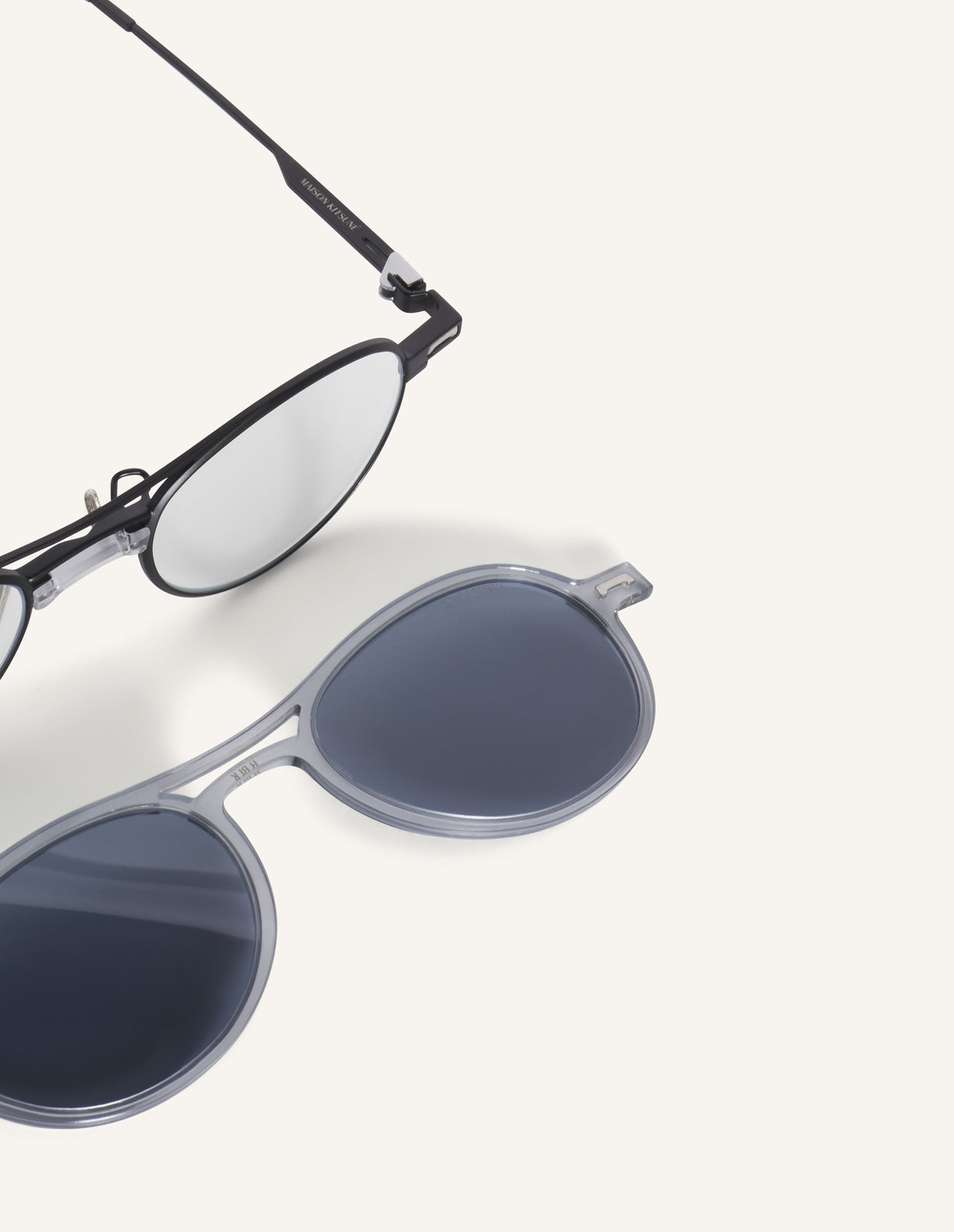 MAISON KITSUNE x A. SOCIETY HIKARI SUNGLASSES