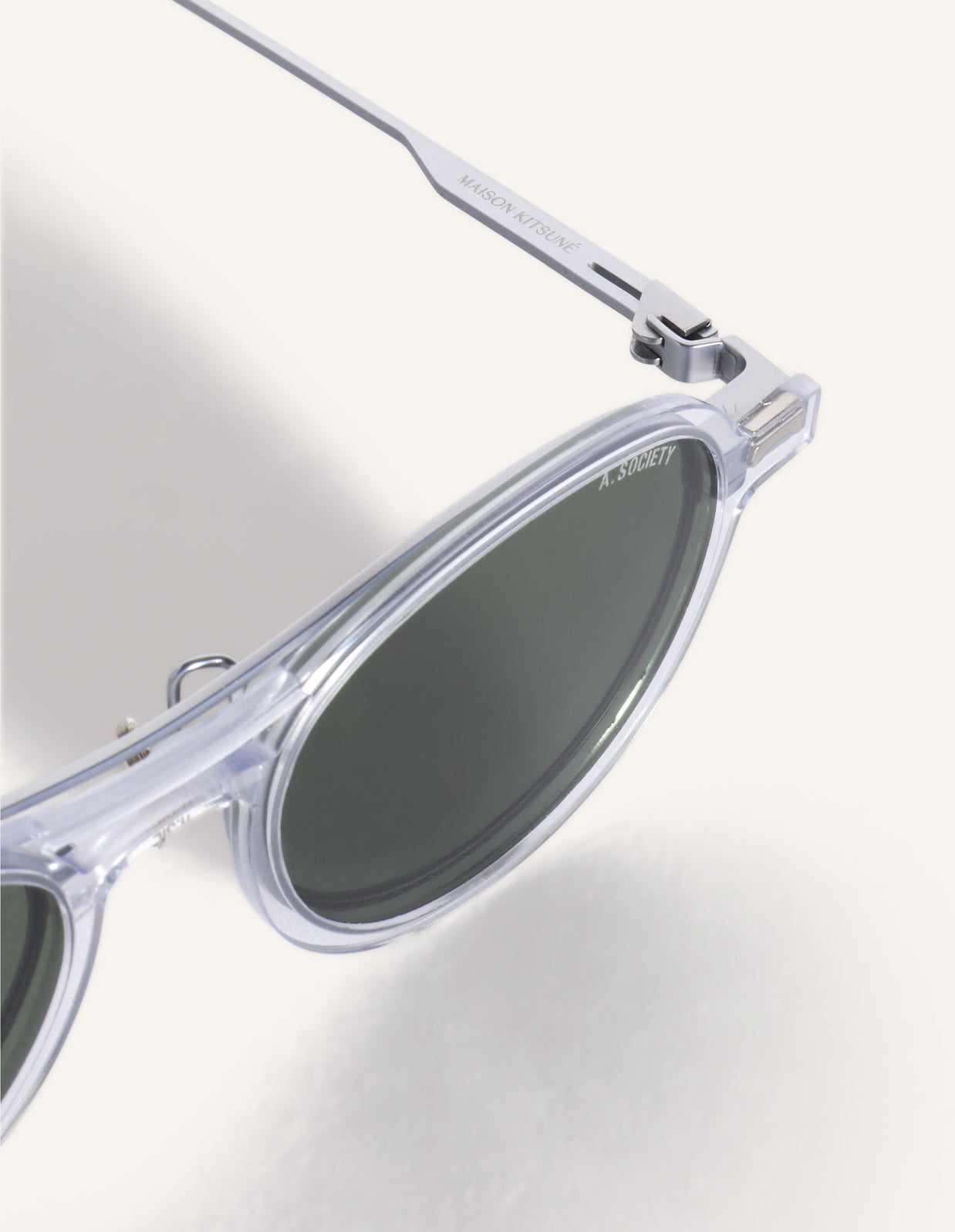 MAISON KITSUNE x A. SOCIETY HIKARI SUNGLASSES