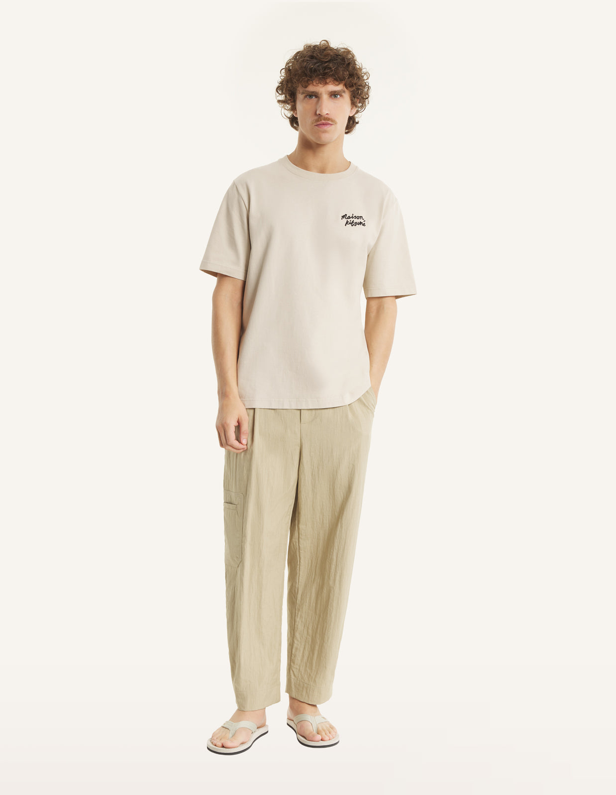 MAISON KITSUNÉ HANDWRITING COMFORT TEE-SHIRT