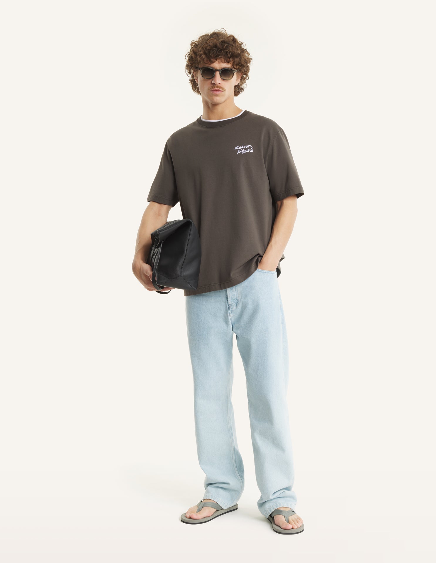 MAISON KITSUNÉ HANDWRITING COMFORT TEE-SHIRT