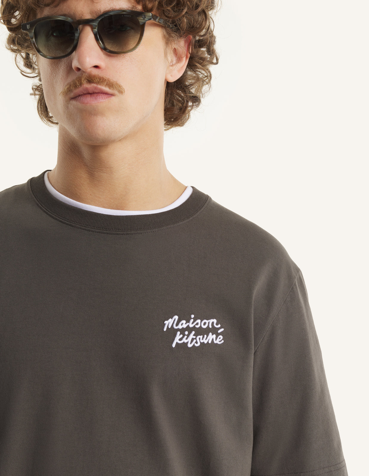 MAISON KITSUNÉ HANDWRITING COMFORT TEE-SHIRT