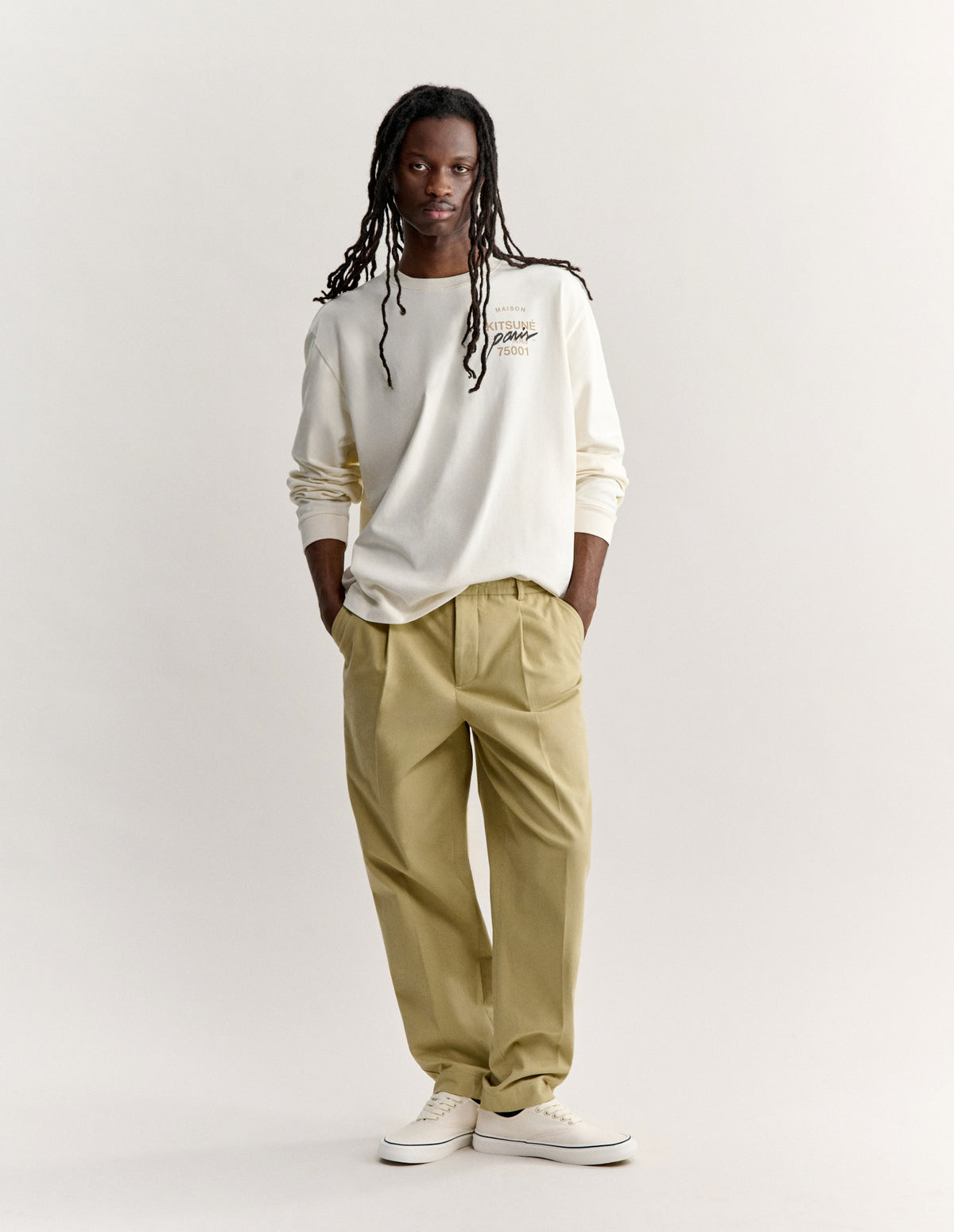 MMII FOX HEAD OVERSIZE LONG SLEEVE TEE-SHIRT