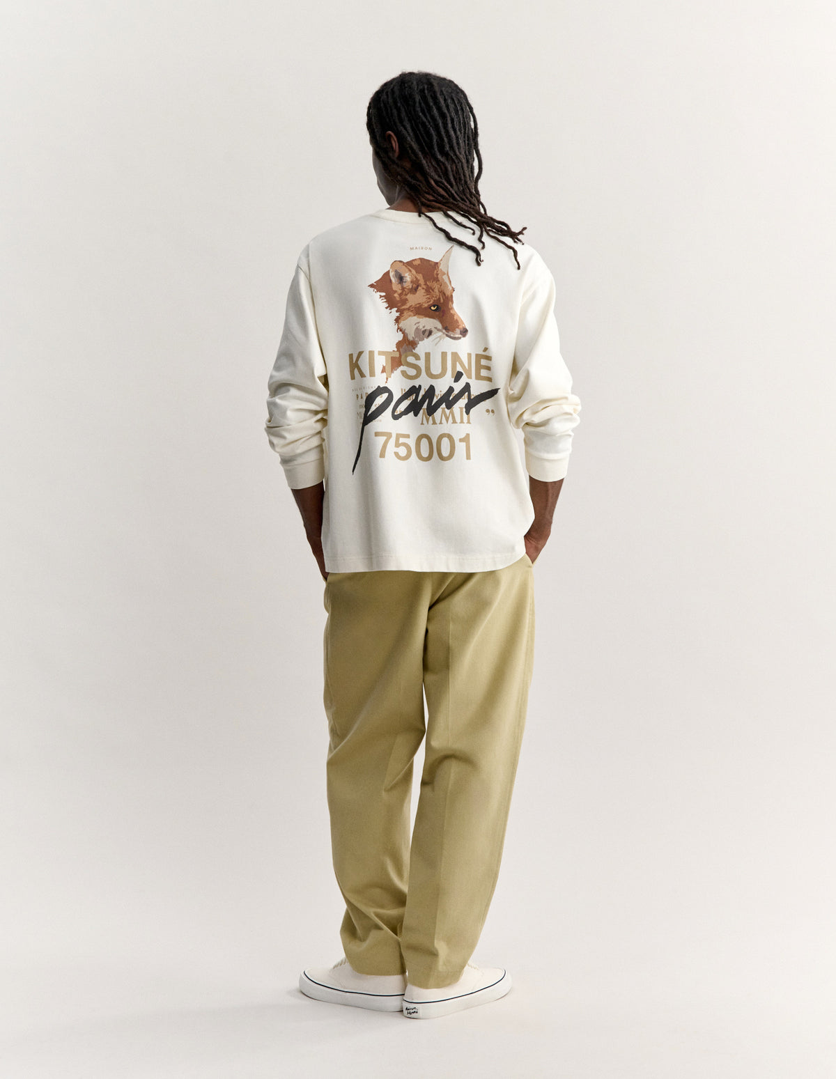 MMII FOX HEAD OVERSIZE LONG SLEEVE TEE-SHIRT