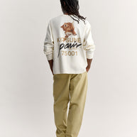 MMII FOX HEAD OVERSIZE LONG SLEEVE TEE-SHIRT