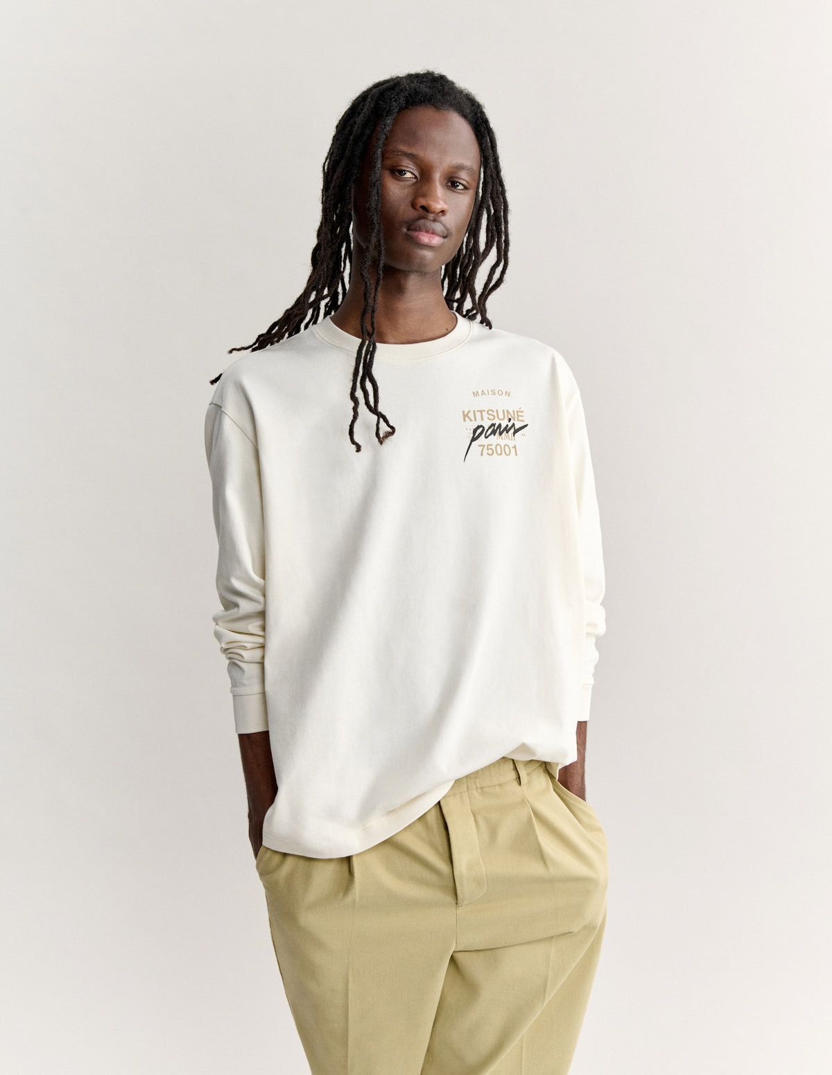 MMII FOX HEAD OVERSIZE LONG SLEEVE TEE-SHIRT