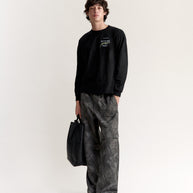 MMII PROFILE FOX OVERSIZE LONG SLEEVE TEE-SHIRT