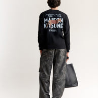 MMII PROFILE FOX OVERSIZE LONG SLEEVE TEE-SHIRT
