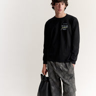 MMII PROFILE FOX OVERSIZE LONG SLEEVE TEE-SHIRT