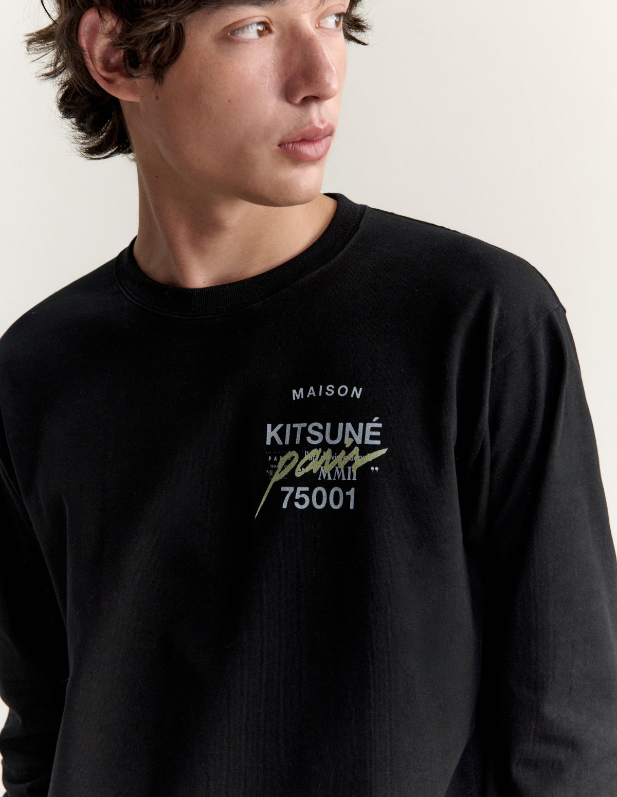 MMII PROFILE FOX OVERSIZE LONG SLEEVE TEE-SHIRT
