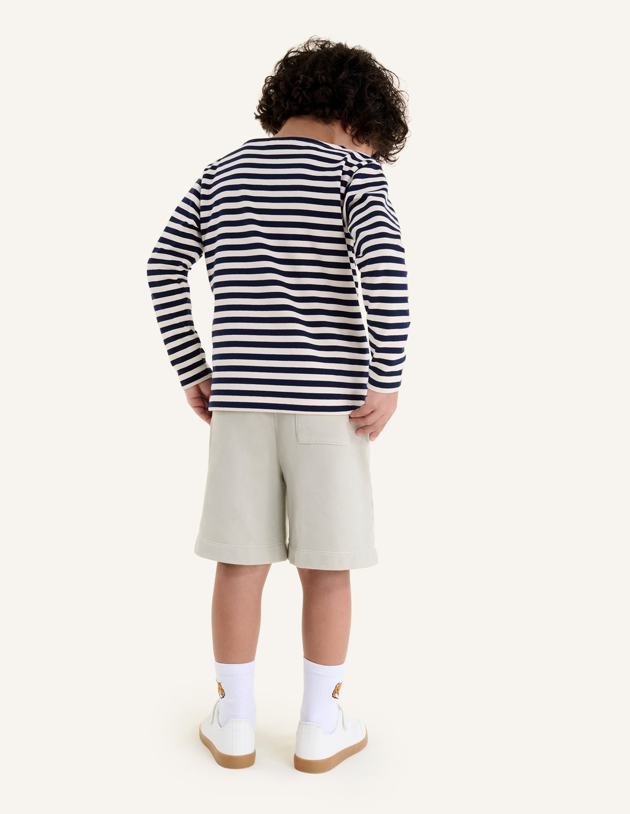 FOX HEAD KID LONG SLEEVES NAVY TEE