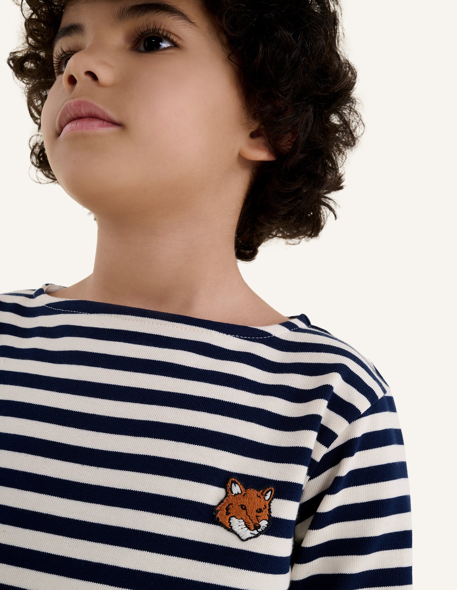 FOX HEAD KID LONG SLEEVES NAVY TEE