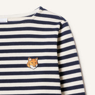 FOX HEAD KID LONG SLEEVES NAVY TEE