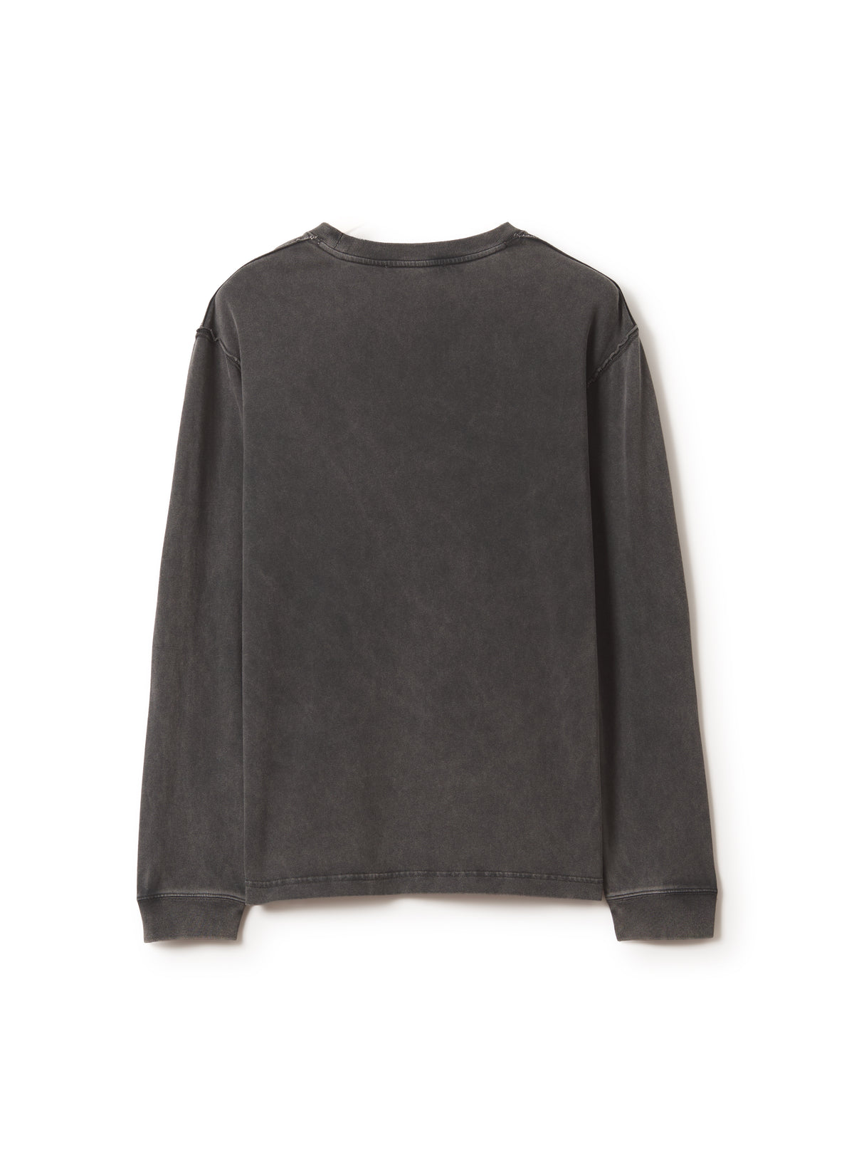 CIRCLE STAMP FADED COMFORT LONG SLEEVE TEE-SHIRT