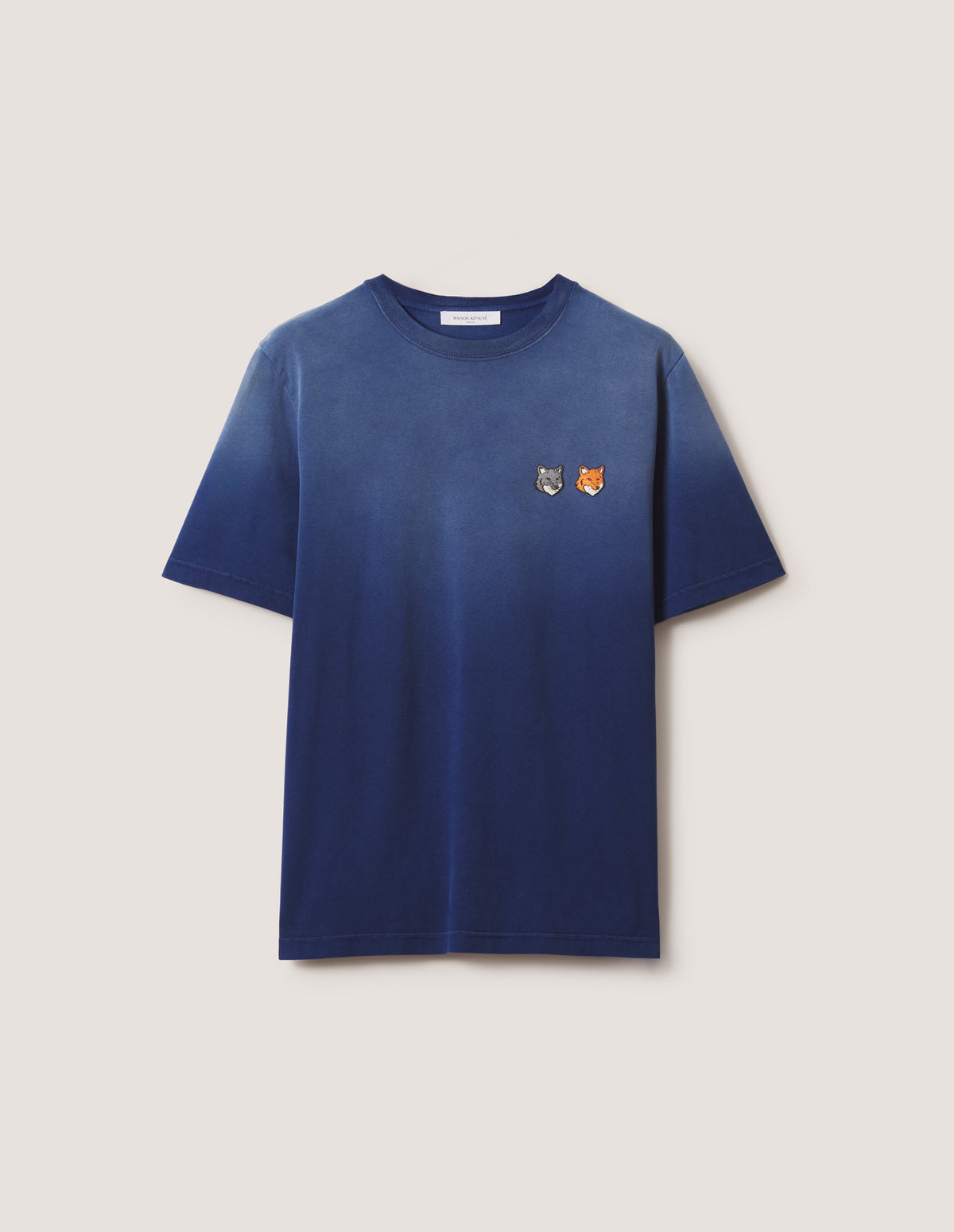 DOUBLE FOX HEAD FADED COMFORT TEE-SHIRT