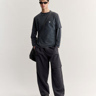 ELASTICATED CARGO PANTS