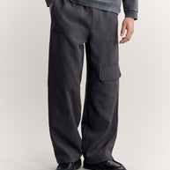 ELASTICATED CARGO PANTS