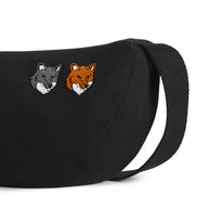 DOUBLE FOX HEAD BUMBAG