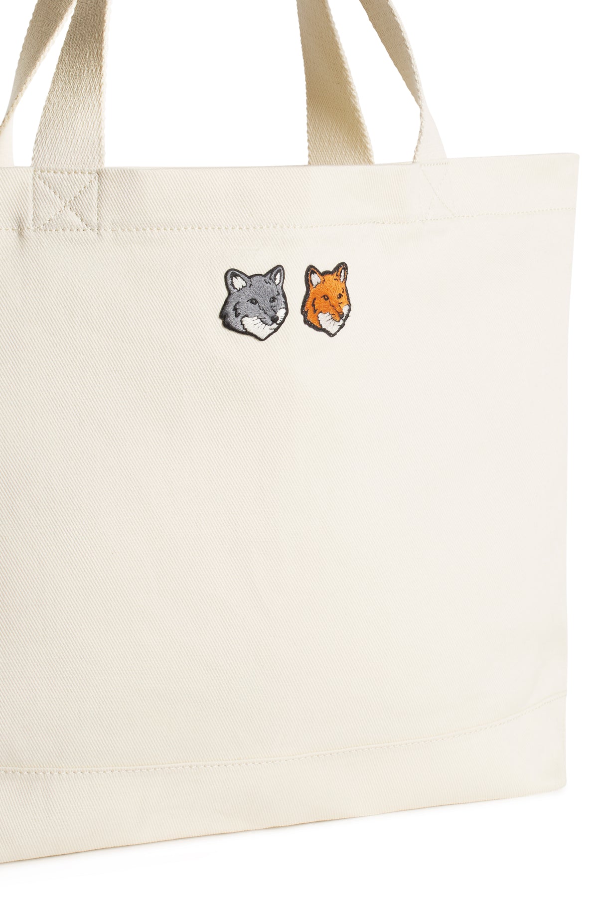 DOUBLE FOX HEAD TOTE