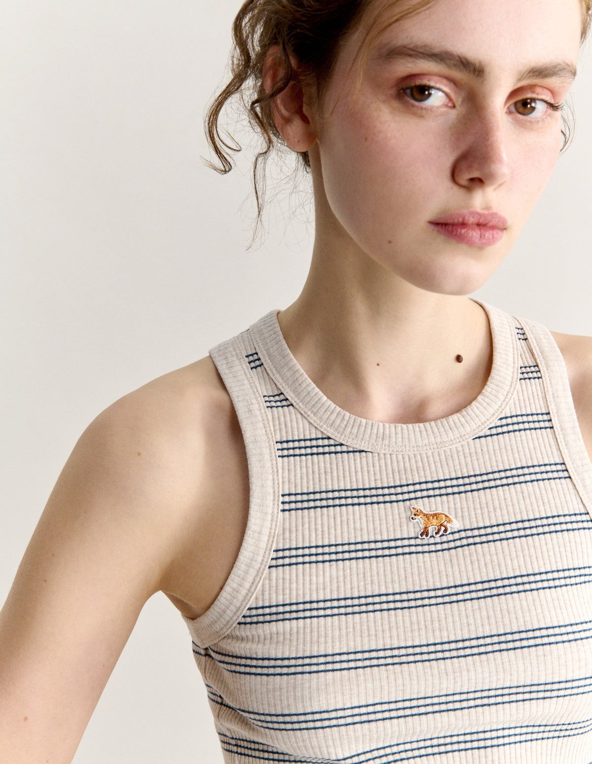 BABY FOX STRIPED TANK TOP