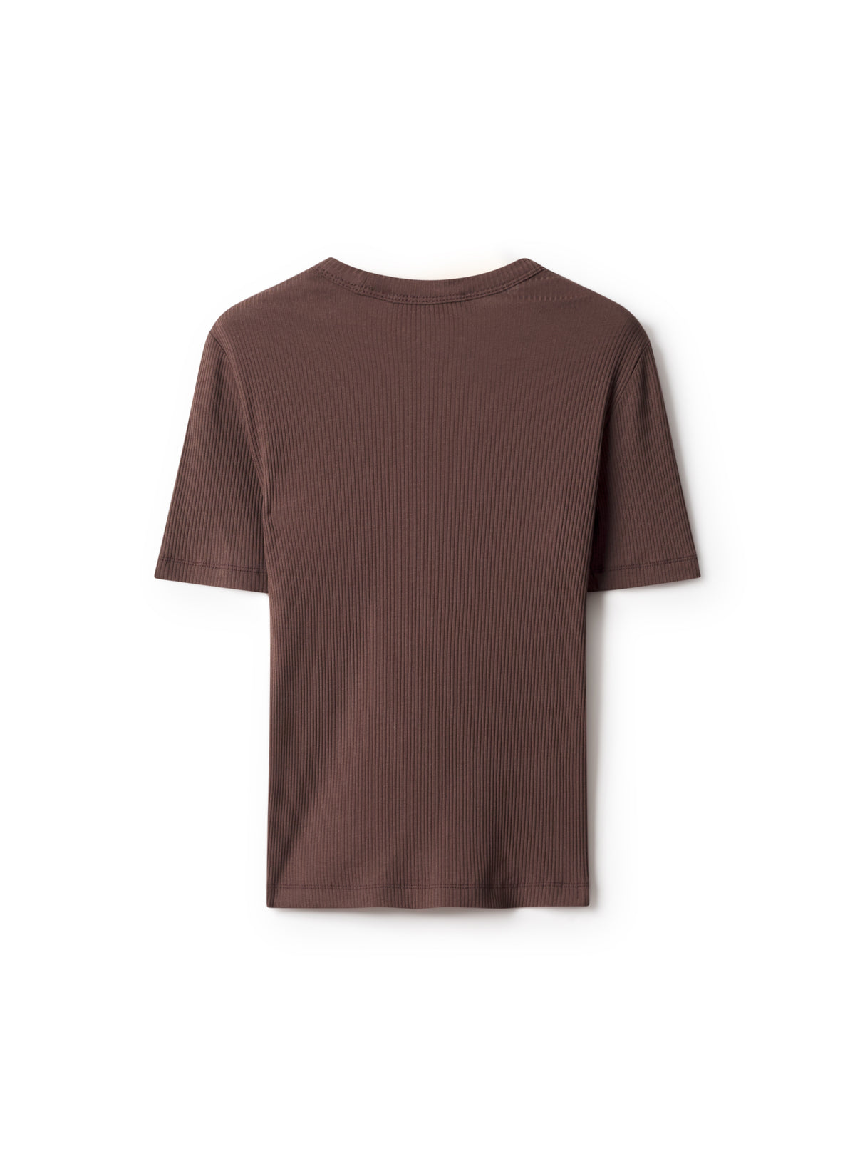 RIBBED BABY FOX FITTED TEE-SHIRT