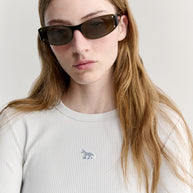 BABY FOX LONG SLEEVE RIBBED TEE-SHIRT