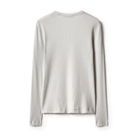 BABY FOX LONG SLEEVE RIBBED TEE-SHIRT