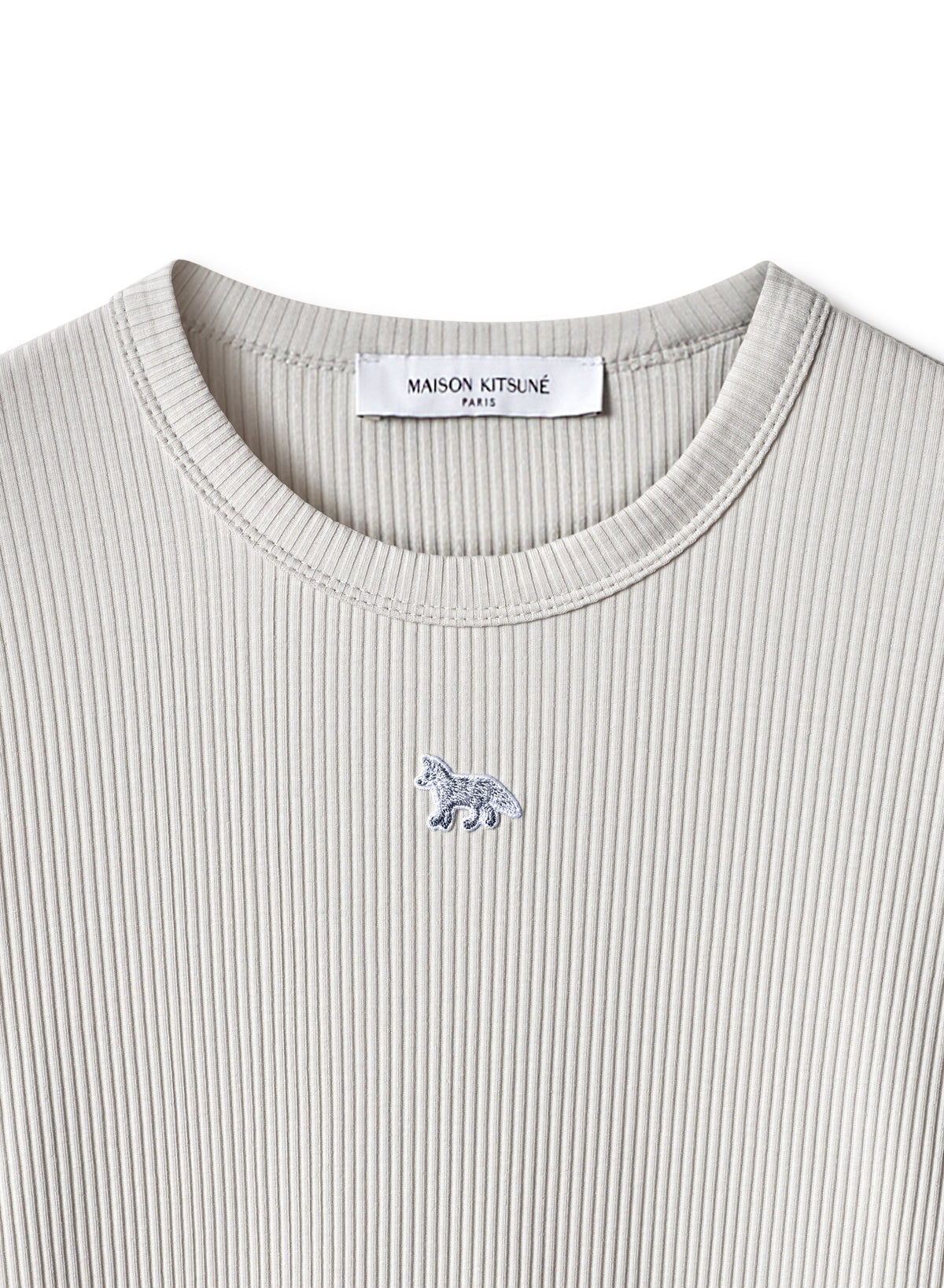 BABY FOX LONG SLEEVE RIBBED TEE-SHIRT