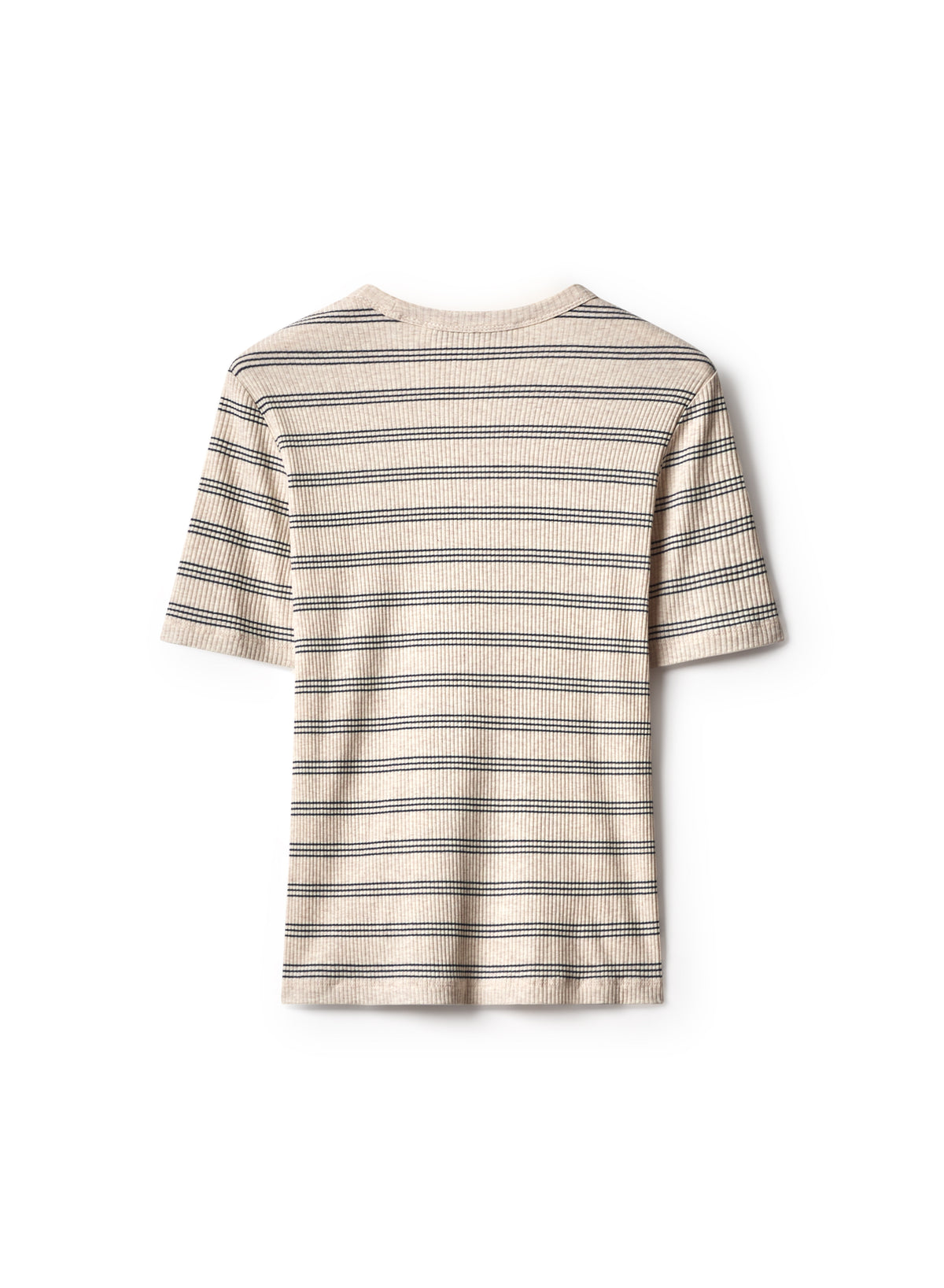 BABY FOX STRIPED FITTED TEE