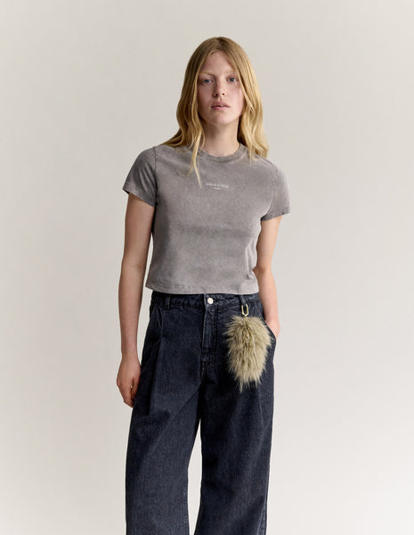 MAISON KITSUNÉ PARIS FADED BABY TEE-SHIRT