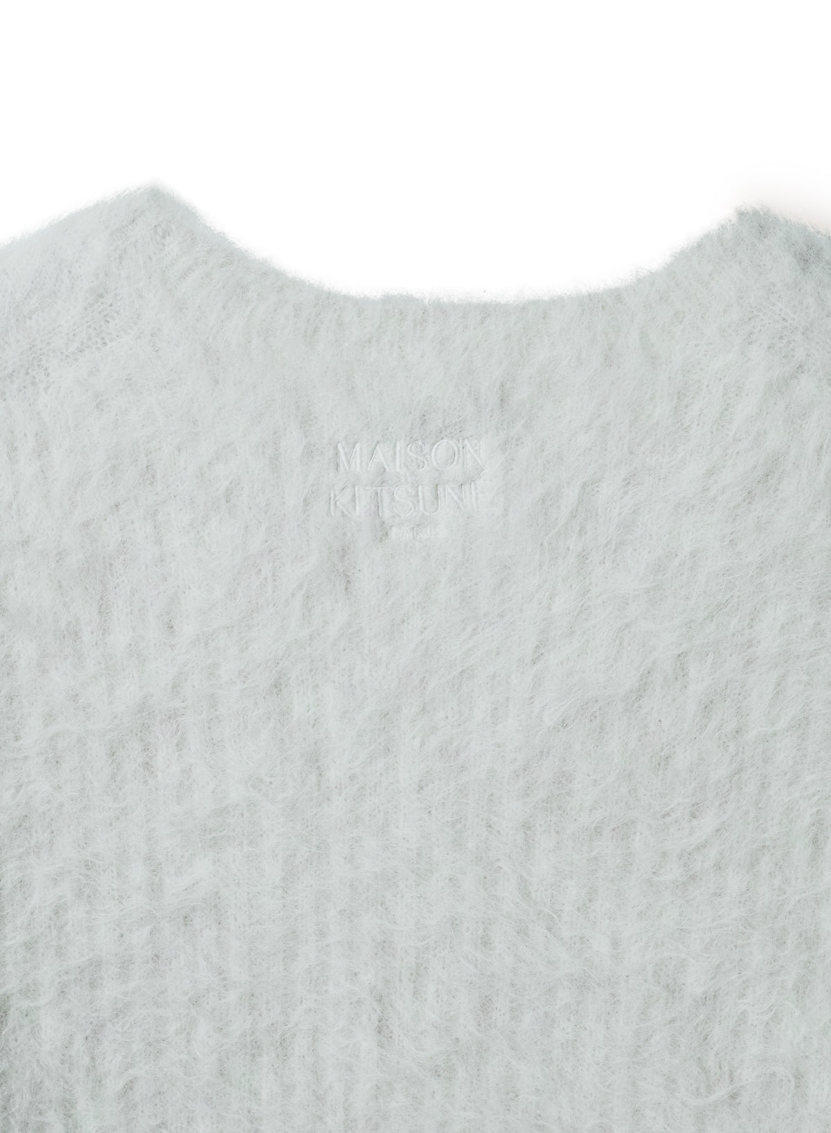 FLUFFY ALPACA CROPPED CARDIGAN
