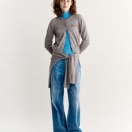 DOUBLE FOX HEAD REGULAR CARDIGAN