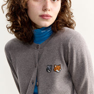 DOUBLE FOX HEAD REGULAR CARDIGAN