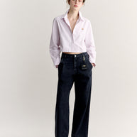 BABY FOX CROPPED SHIRT