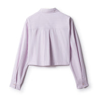 BABY FOX CROPPED SHIRT
