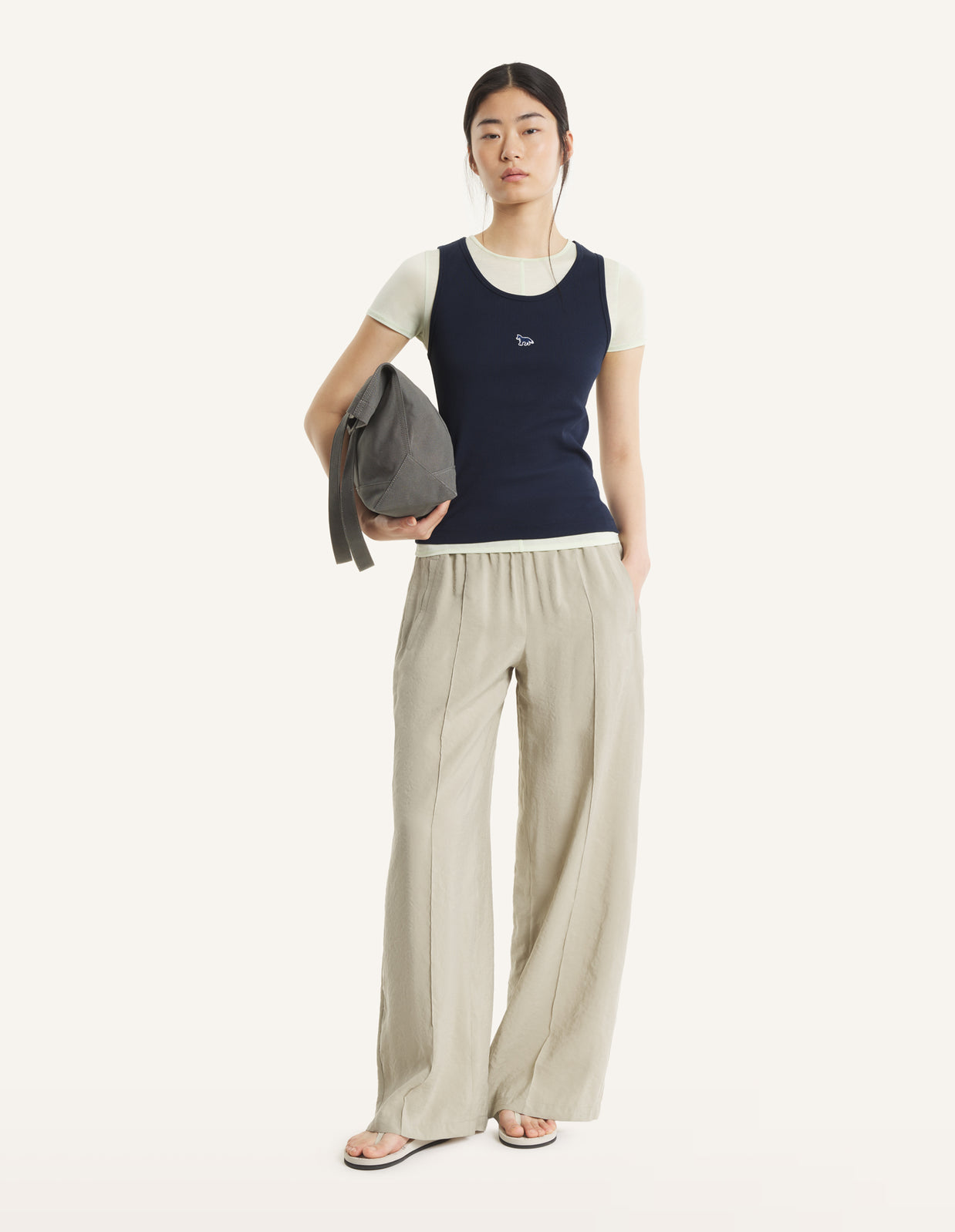 BABY FOX RIBBED TANK TOP
