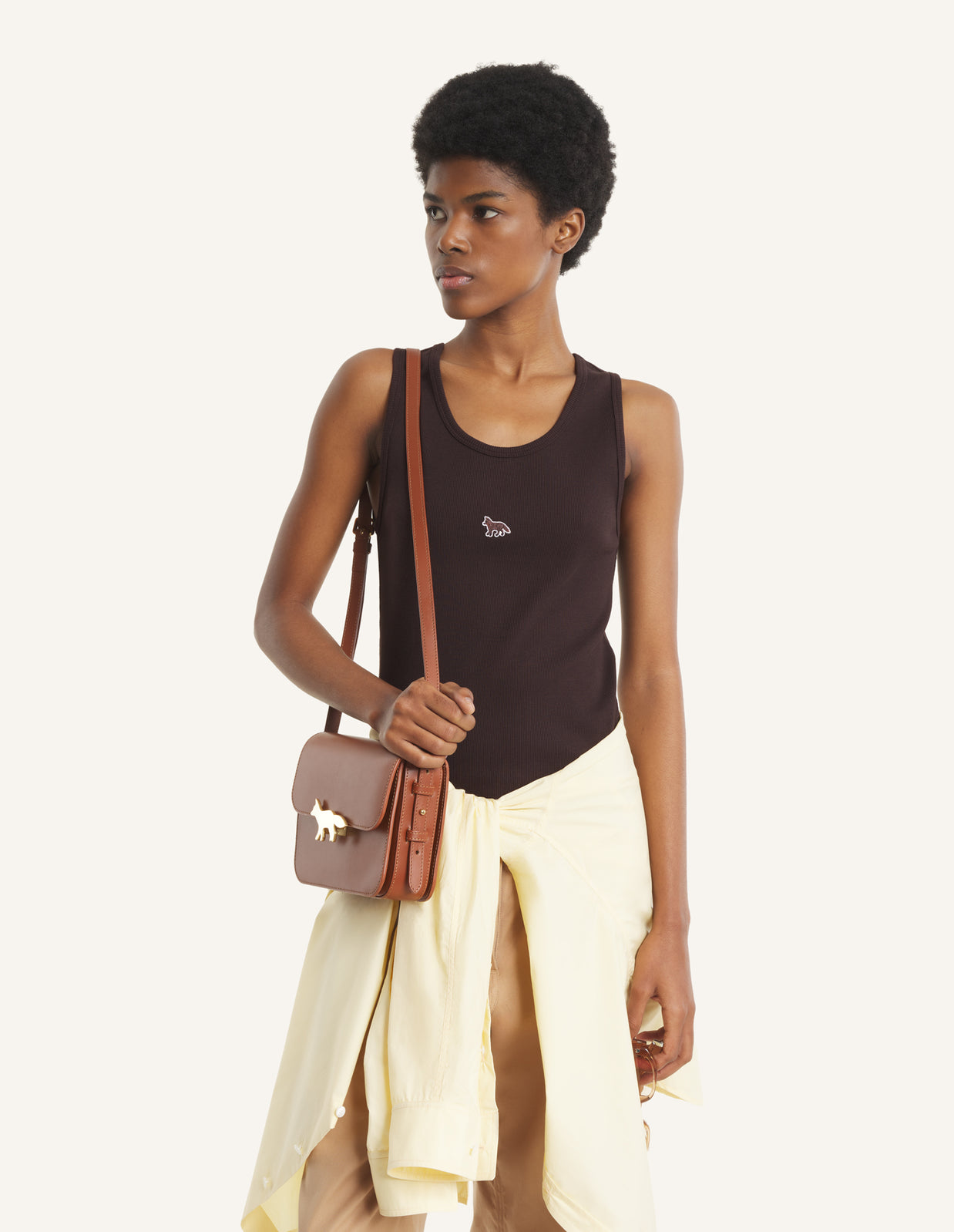 BABY FOX RIBBED TANK TOP