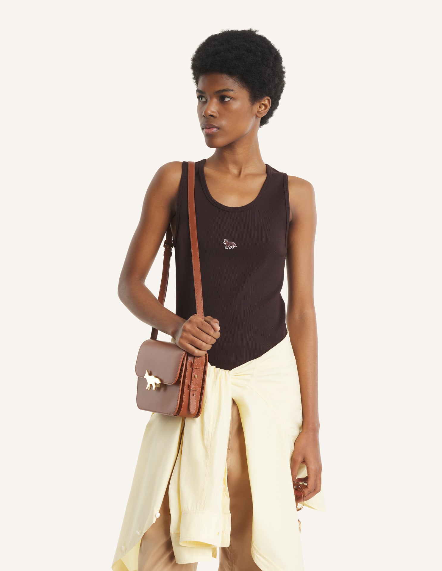 BABY FOX RIBBED TANK TOP