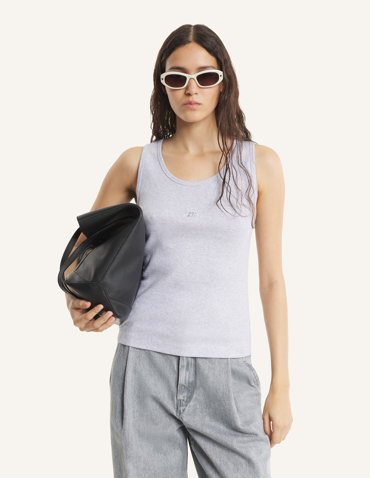 BABY FOX RIBBED TANK TOP