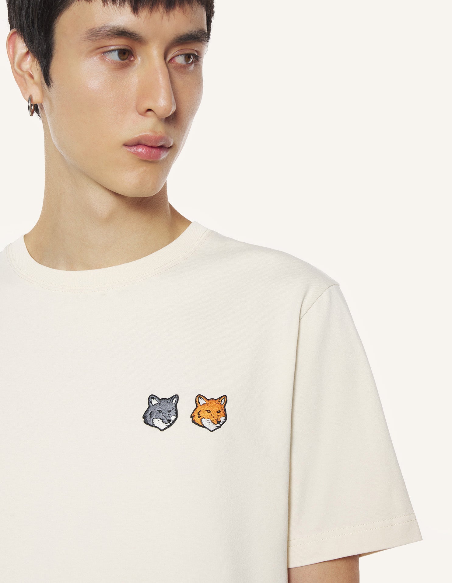 DOUBLE FOX HEAD COMFORT TEE-SHIRT