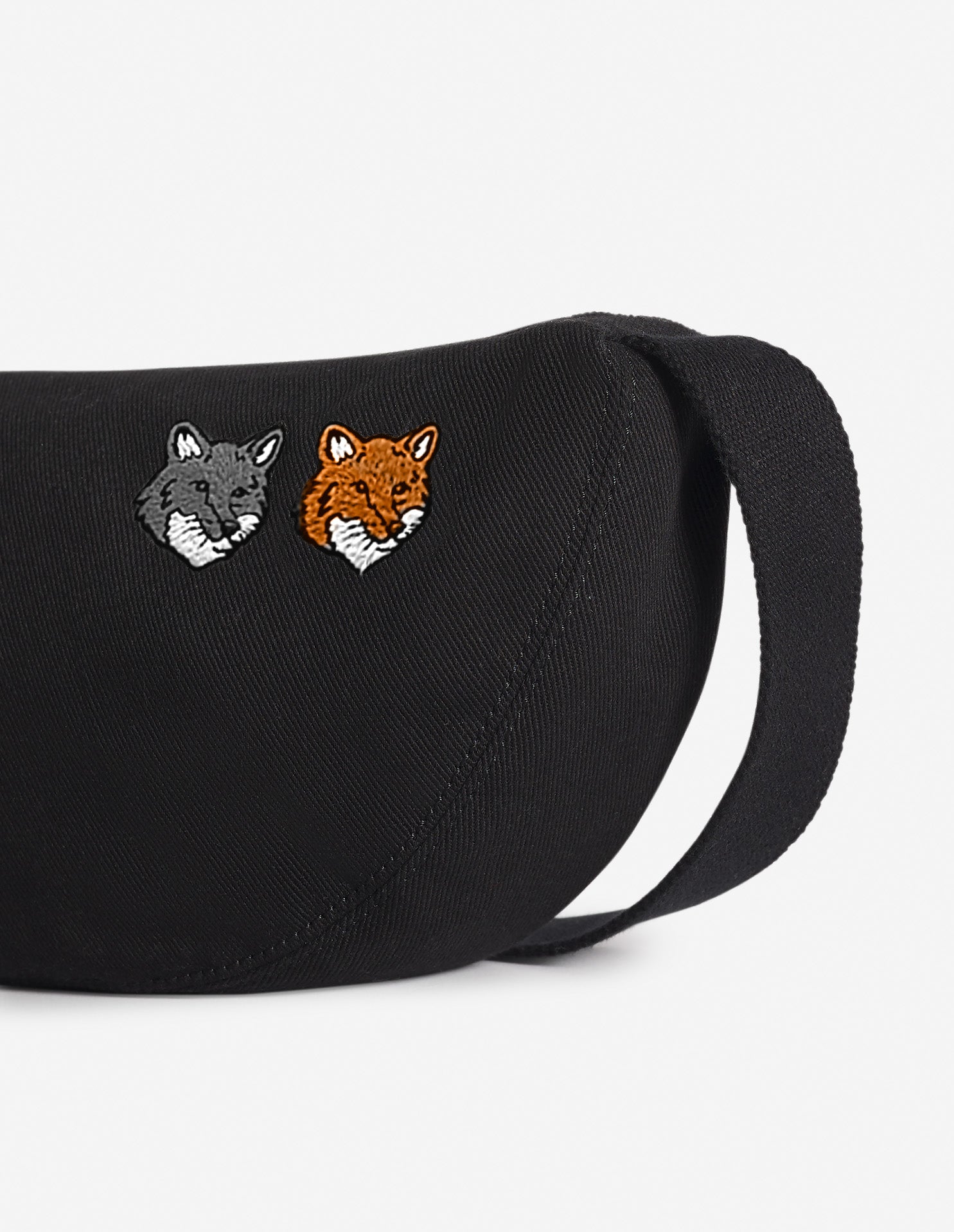 DOUBLE FOX HEAD BUMBAG