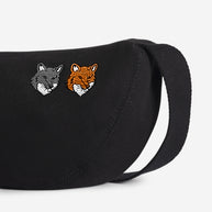 DOUBLE FOX HEAD BUMBAG