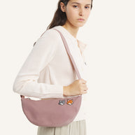 DOUBLE FOX HEAD FADED BUMBAG