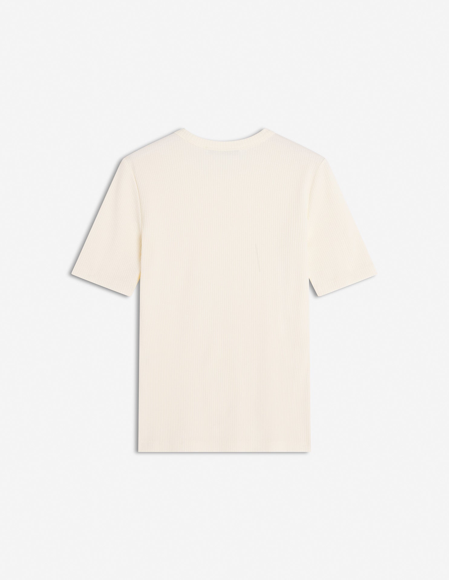 BABY FOX RIBBED FITTED TEE-SHIRT