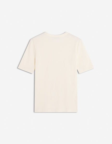 BABY FOX RIBBED FITTED TEE-SHIRT