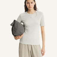 BABY FOX RIBBED FITTED TEE-SHIRT