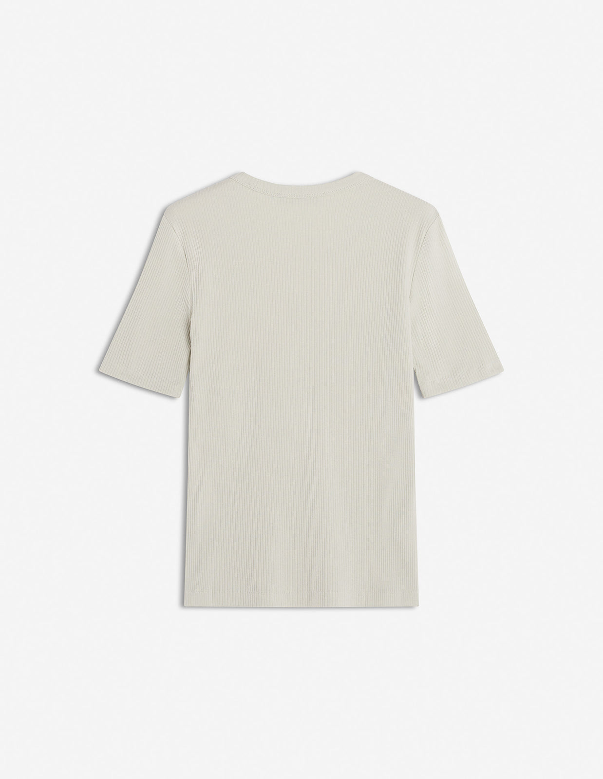 BABY FOX RIBBED FITTED TEE-SHIRT