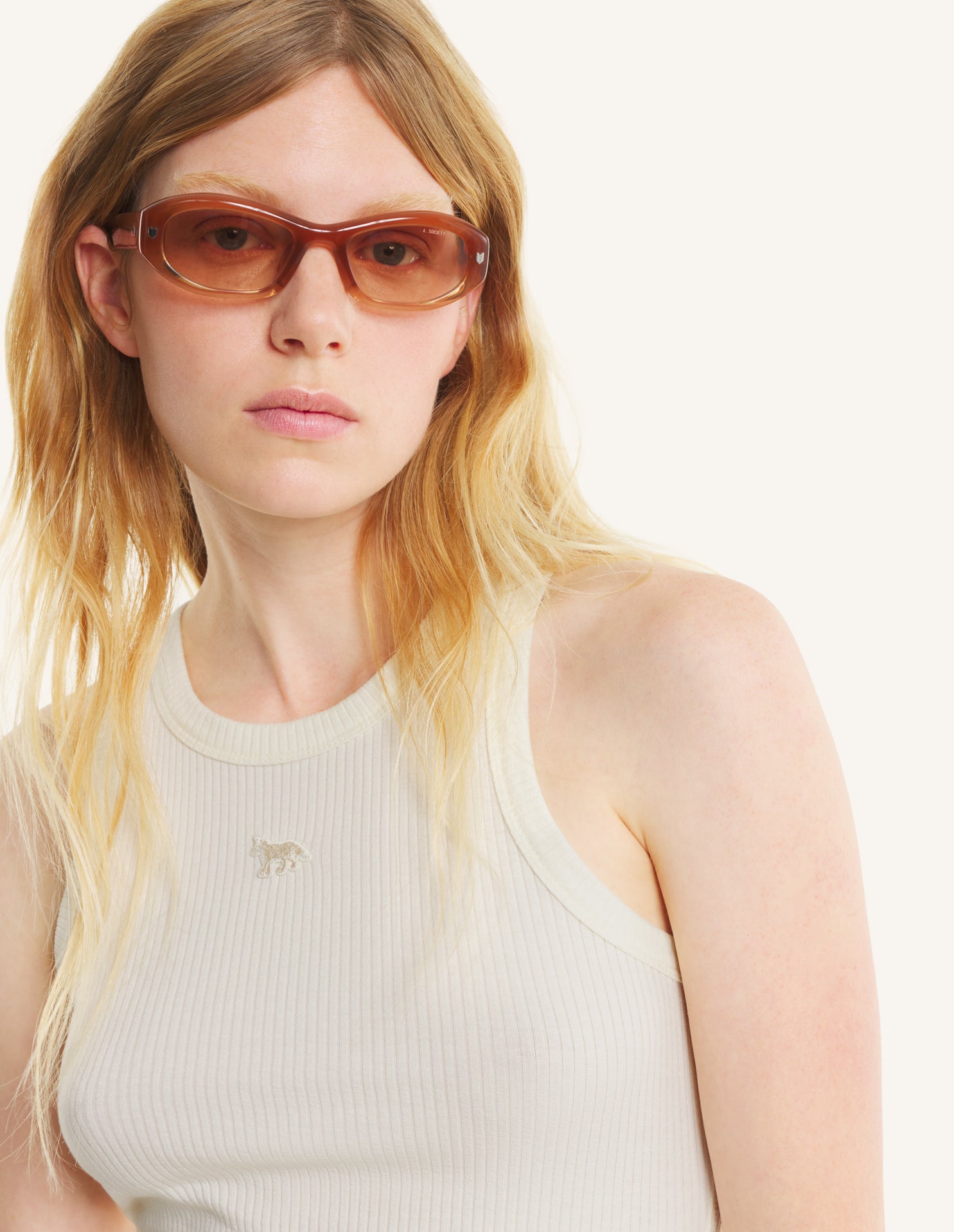 BABY FOX RIBBED TANK TOP